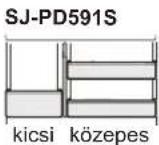 SHARP SJPD691SB - Többfunkciós rekeszek - 1