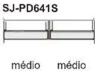 SHARP SJPD691SB - Receptáculos para diversos fins - 2