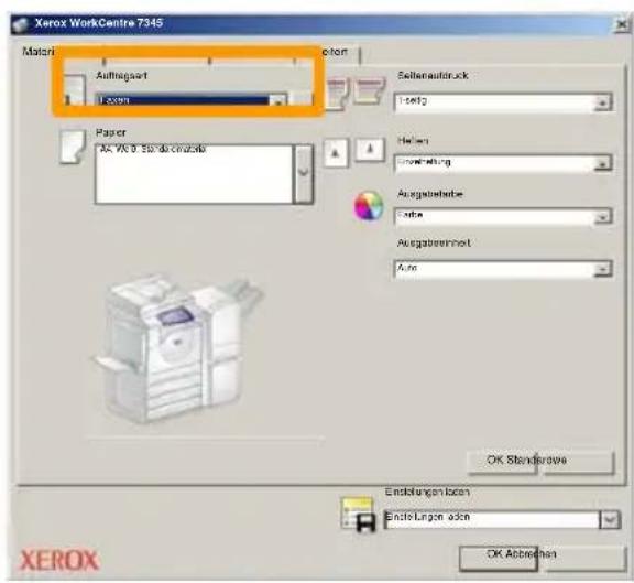 XEROX WorkCentre 7345 FPB - Einfache LAN-Faxaufträge - 1