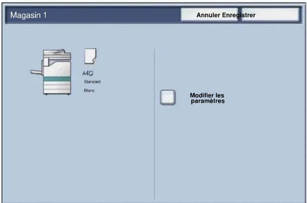 XEROX WorkCentre 7345 FPB - Attributes magasin - 1