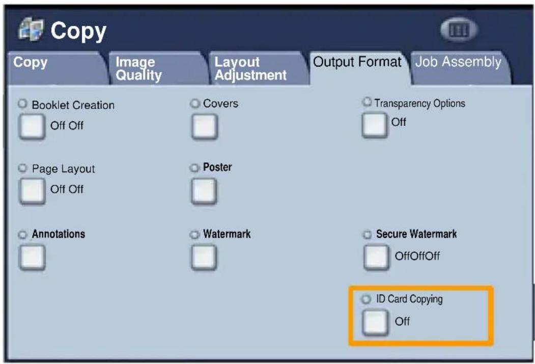 XEROX WorkCentre 7328V FPB - ID Card Copying - 1