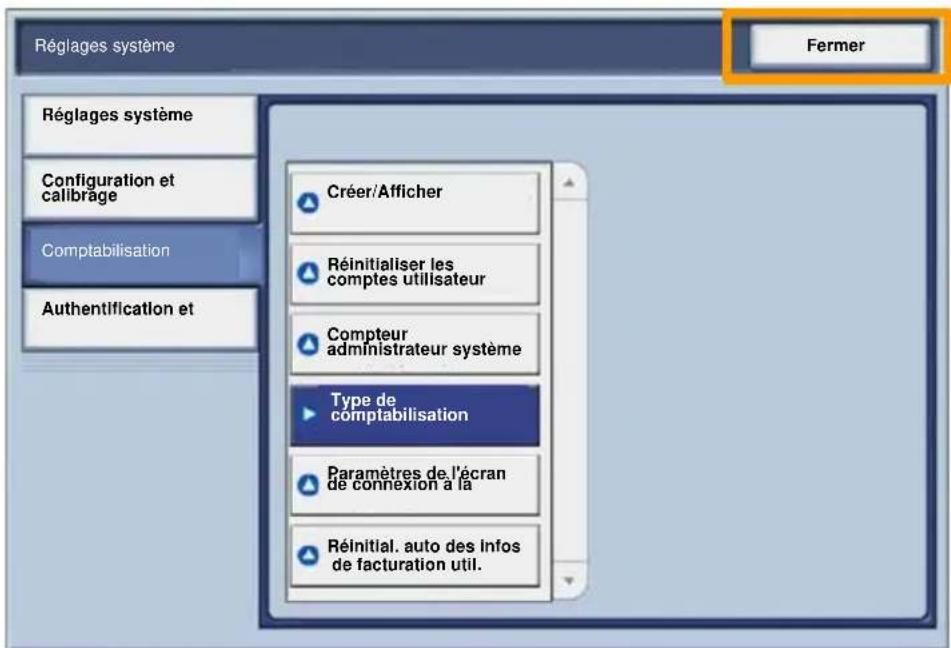 XEROX WorkCentre 7346V RLX - Sélectionnez la touche Fermer. - 1