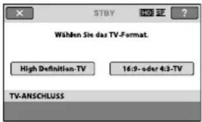 SONY Handycam HDRCX100B - Anschlieben an ein Fernsehgerät mithilfe von [TV-ANSCHLUSS] - 1