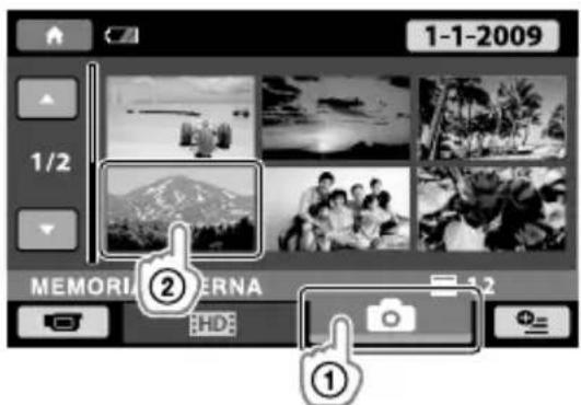 SONY Handycam HDRCX100B - Visualizzazione delle foto - 1