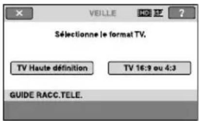 SONY Handycam HDRCX100B - Raccordez votre caméscope au téléviseur en vous reportant au [GUIDE RACC. TELE]. - 1