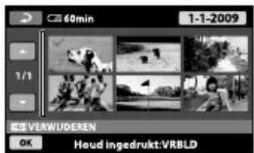 SONY Handycam HDRCX100B - Films en Foto's verwijderen - 1