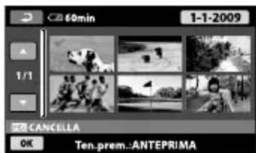 SONY Handycam HDRCX100B - Eliminazione di filmati e foto - 1