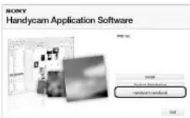 SONY Handycam HDRCX100B - Accesso alle informazioni dettagliate nella "Guida all'uso Handycam" - 1
