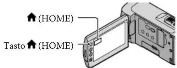 SONY Handycam HDRCX100B - Uso dellHOME MENU - 1