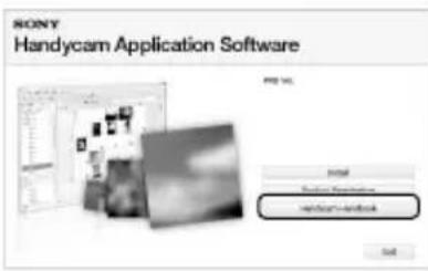 SONY Handycam HDRCX100B - Obtention d'informations détaillées dans le « Guide pratique de Handycam » - 1