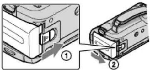 SONY Handycam HDRCX100B - Stap 1: de accu opladen - 2