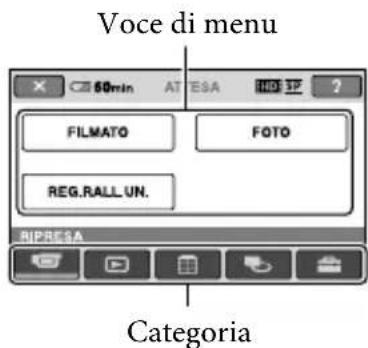 SONY Handycam HDRCX100B - Uso dellHOME MENU - 2
