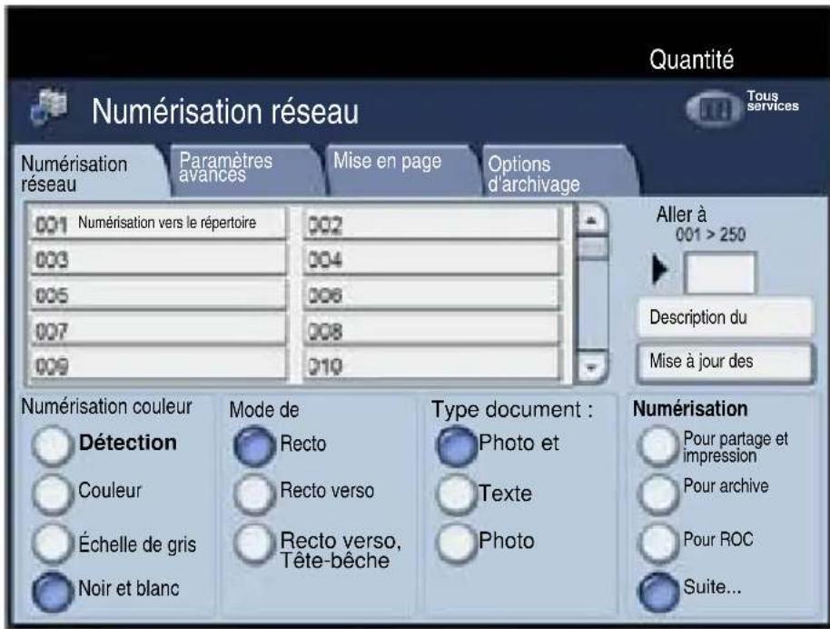 XEROX WorkCentre 7335 RPL - Numérisation vers le repertoire principal - 1