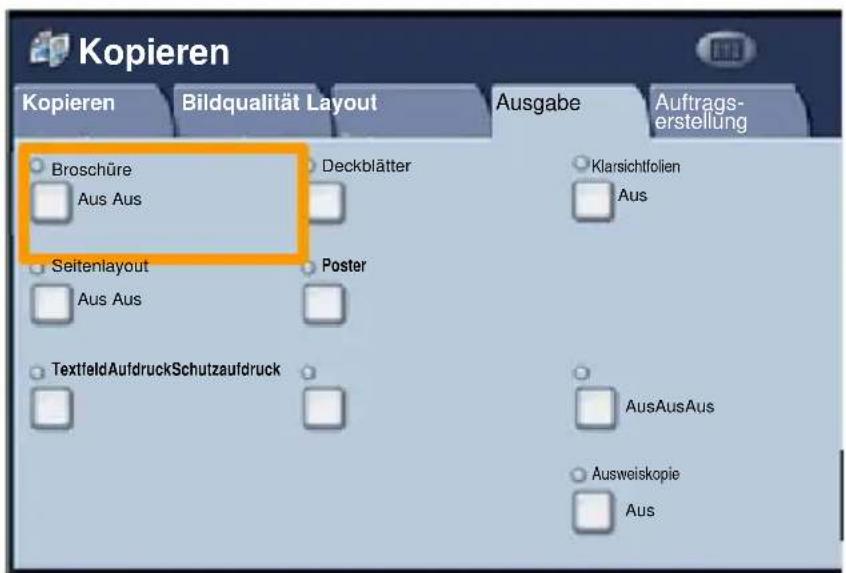 XEROX WorkCentre 7335 RPX - Broschürenerstellung - 1
