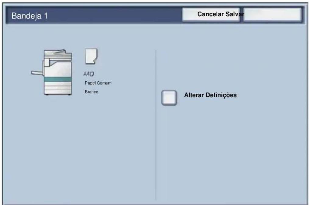 XEROX WorkCentre 7328V FPH - Configurações de Bandeja - 1