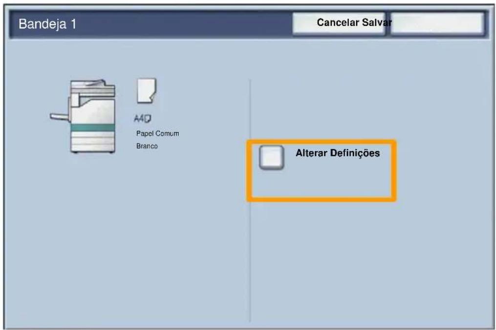 XEROX WorkCentre 7328V FPH - Configurações de Bandeja - 1