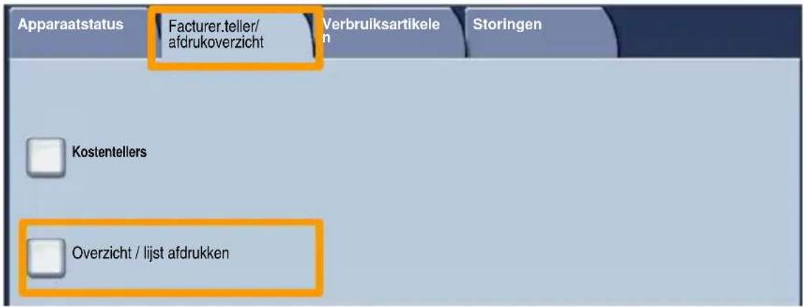 XEROX WorkCentre 7245V RLX - Een configuratie-overzicht afdrukken - 2