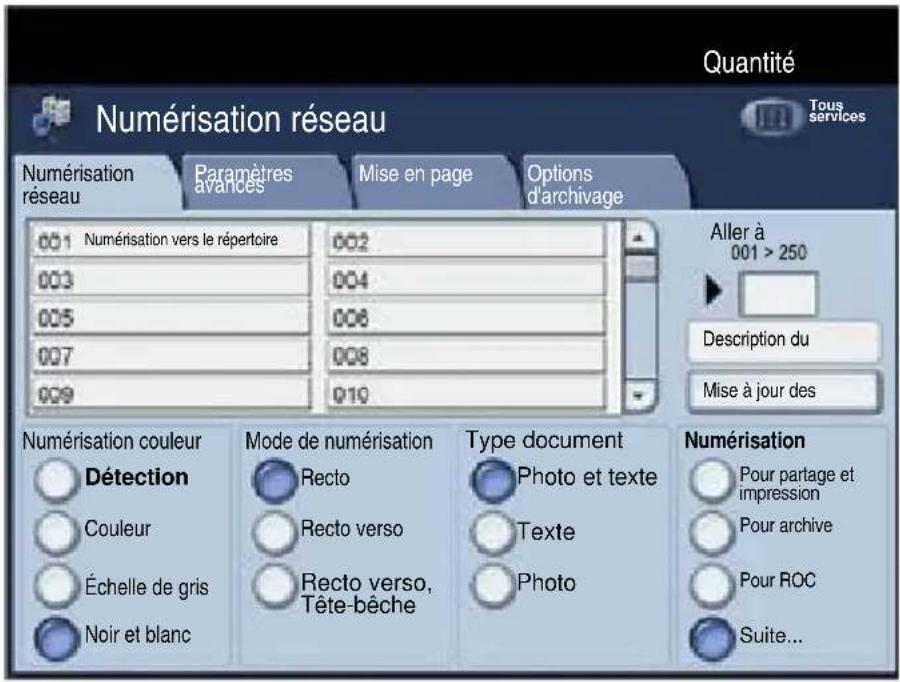 XEROX WorkCentre 7328V FPL - Numérisation vers le répertoire principal - 1