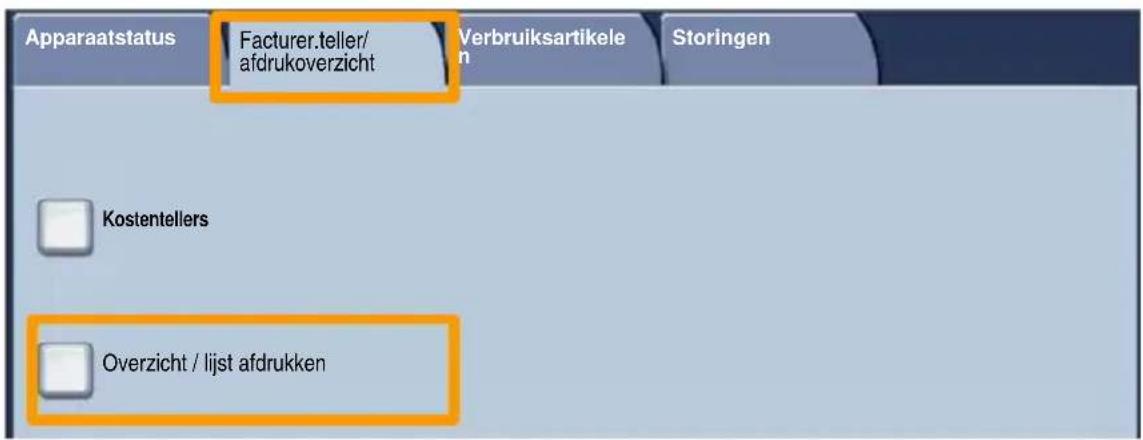 XEROX WorkCentre 7228V RX - Een configuratie-overzicht afdukken - 2