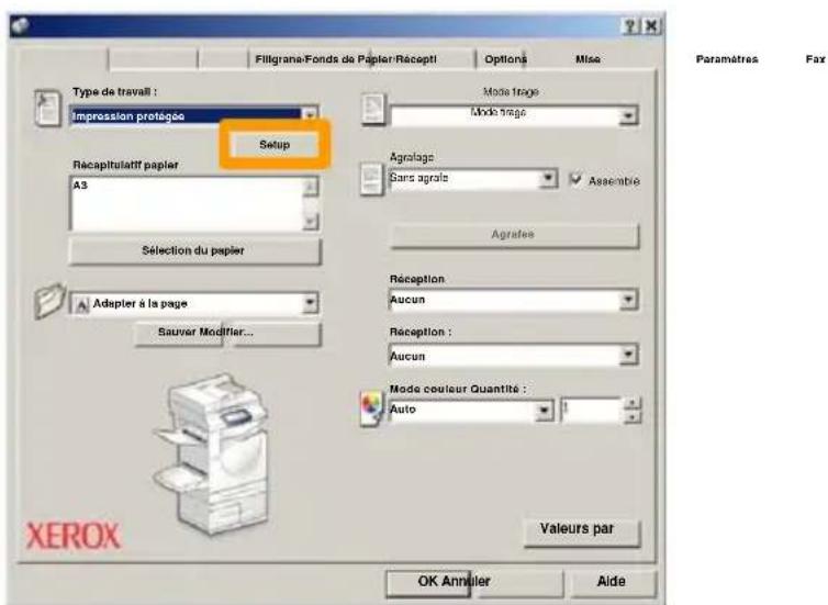 XEROX WorkCentre 7235V RX - Impression protégée - 1
