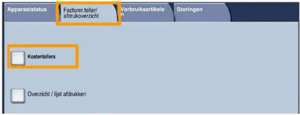 XEROX WorkCentre 7235V F - Kostentellers - 1