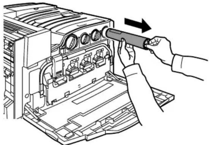 XEROX WorkCentre 7235V F - De tonercassette verrangen - 1