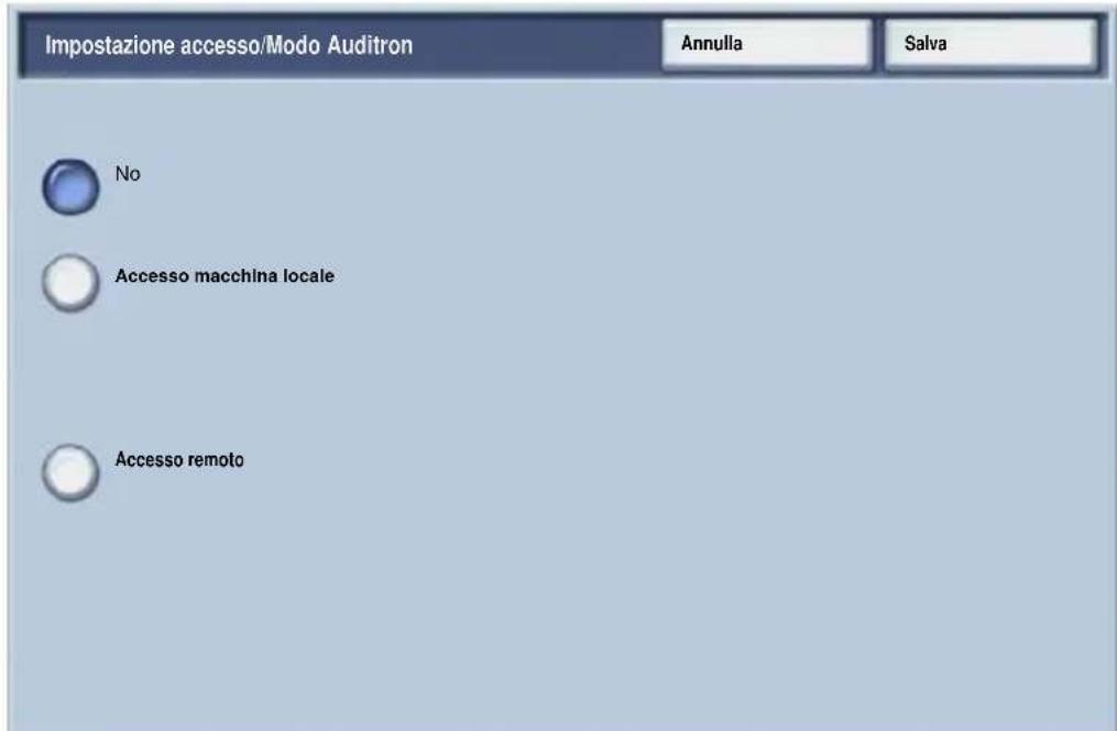 XEROX WorkCentre 7235V F - Impostazione dell'Auditron - 1