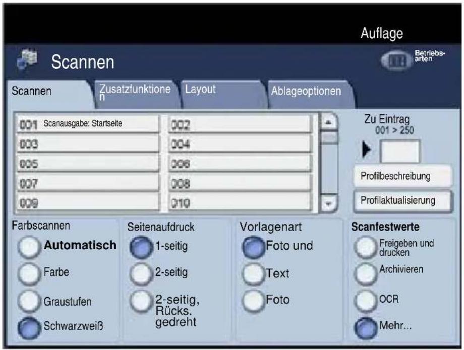 XEROX WorkCentre 7328V FPLX - Scanausgabe: Startseite - 1