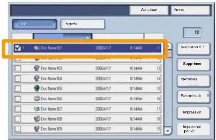 XEROX WorkCentre 7228V FH - Utilisation de la fonction Vignette - 2