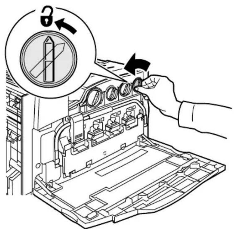 XEROX WorkCentre 7228V FH - Remplacement des cartouches de toner - 1