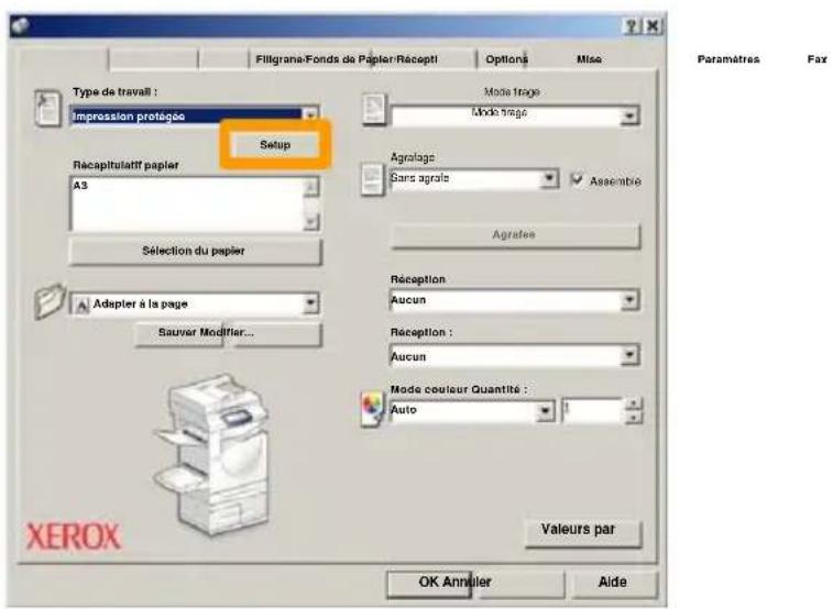 XEROX WorkCentre 7228V FH - Impression protégée - 1
