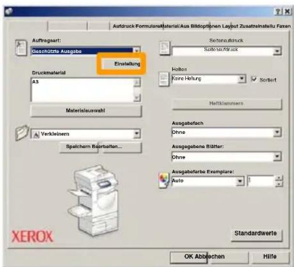 XEROX WorkCentre 7228V FLX - Geschützte Ausgabe - 1