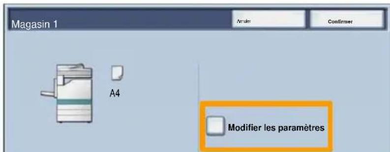XEROX WorkCentre 7228V FLX - Paramètres des supports - 1