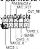 ASROCK P55M Pro - Integrierte Header und Anschlüsse2.8 Integrierte Header und Anschlüsse - 17
