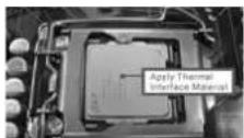 ASROCK P55M Pro - Installazione della ventola e del dissipatore di installazione della ventola e del di calore della CPUcalore della CPU - 1