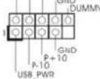ASROCK P55M Pro - Cabezales y Conectores en Placas2.8 Cabezales y Conectores en Placas - 9