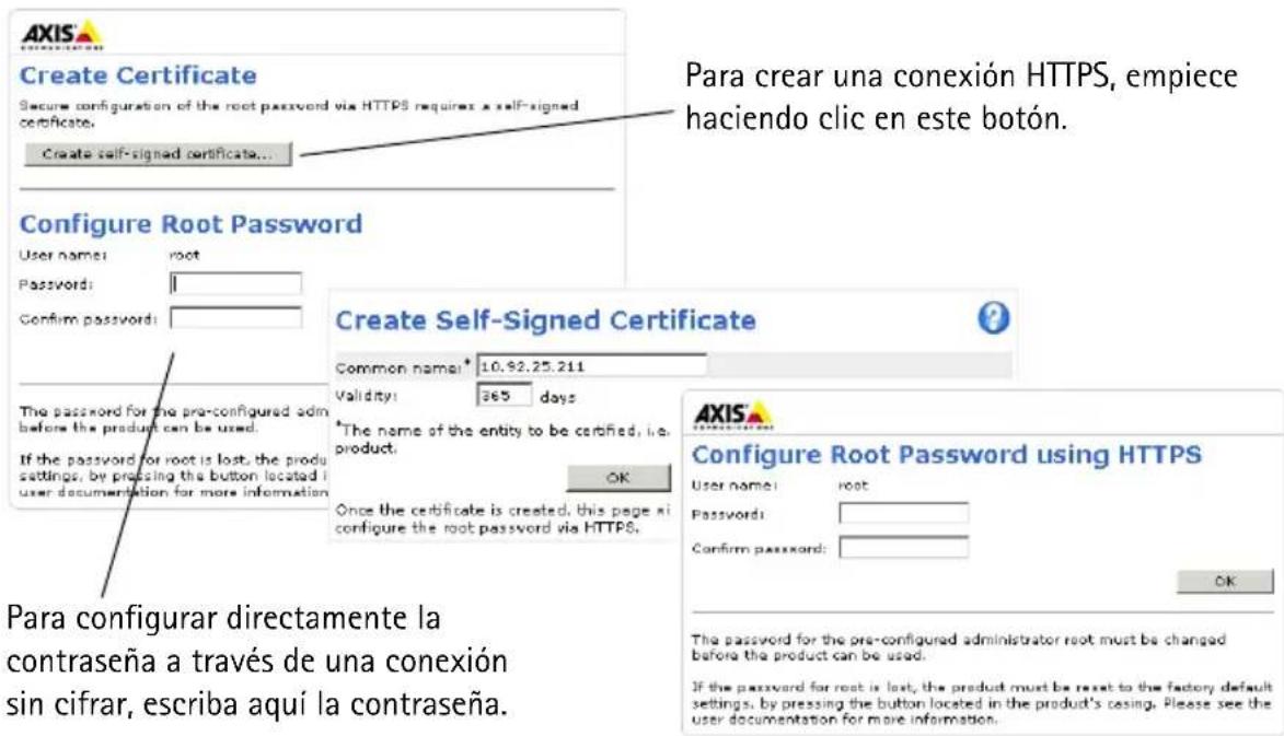 AXIS M1031 - Configuración de la restrasa - 1