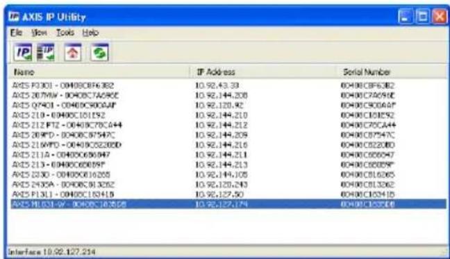 AXIS M1031 - AXIS IP Utility: para cáscaras individuales o instalaciones pequeñas - 1