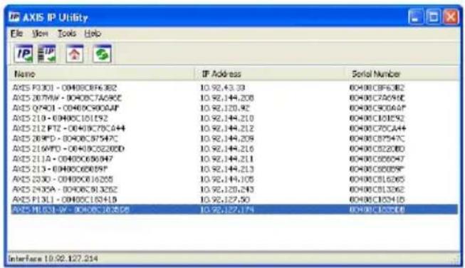 AXIS M1031 - AXIS IP Utility - single camera/small installation - 1