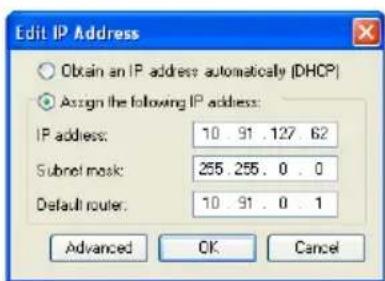 AXIS M1031 - Asignación de direcciones IP en variedespositivos - 1