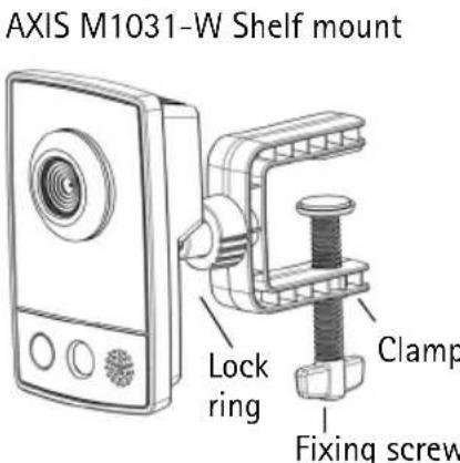AXIS M1031 - Connect the cables - 2