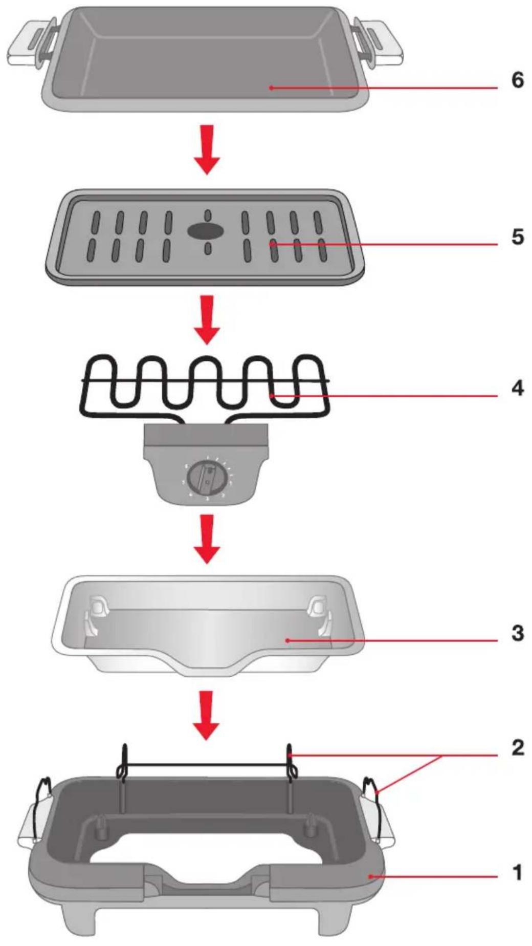 TEFAL EasyGrill Cuisine TCB2300 - 1