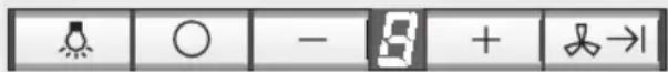 BOSCH DWW066850 - Elektronische besturing instellen op werking met luchtcirculatie. - 1