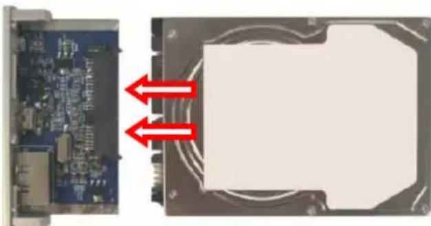 CONCEPTRONIC CHD2UES200 - Installation der CHD2UES (wenn noch keine Festplatte installiert ist) - 1