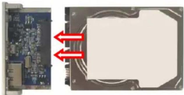 CONCEPTRONIC CHD2UES200 - Assembling the CHD2UES (When no hard disk is installed yet) - 1