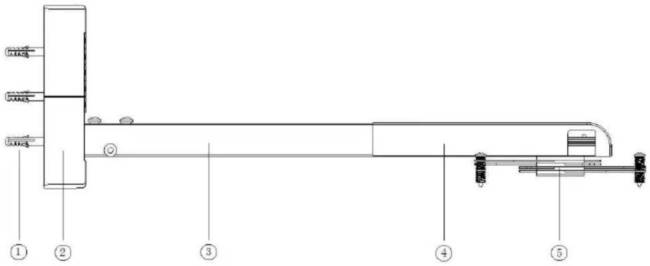 VISION ТМUST TILT - ONDERDELEN STEUN - 1
