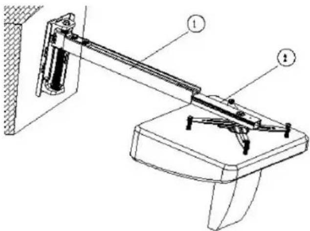 VISION ТМUST TILT - CZEŚCI UCHWYTU - 5
