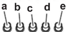 FAGOR 3CFT9 BRS X - T1 - Afzuigkap On/Off knop - 3