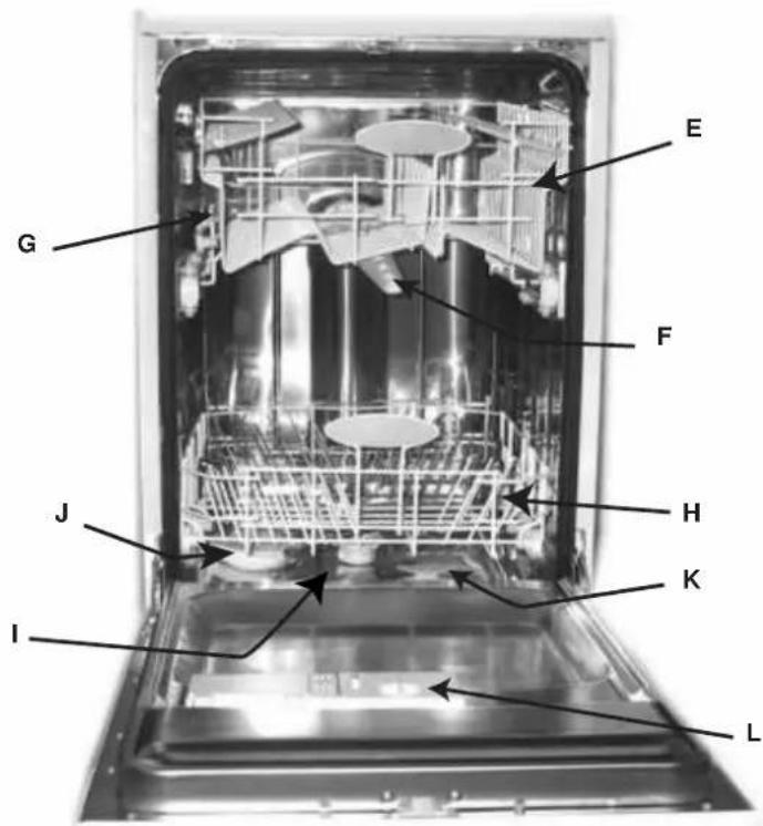 INDESIT IDE 45 S EU - Vista da vicino (Interno) - 1