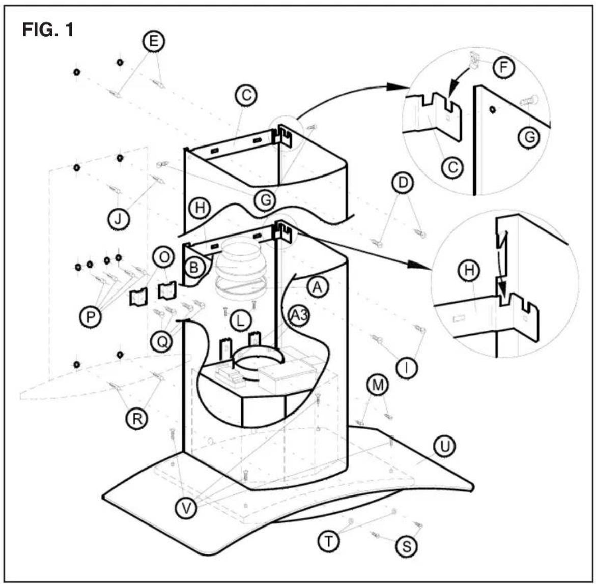 TEKA ND ALADA 90 - FILTRES TYPE 1 - Fig. 3 (Page 25) - 1